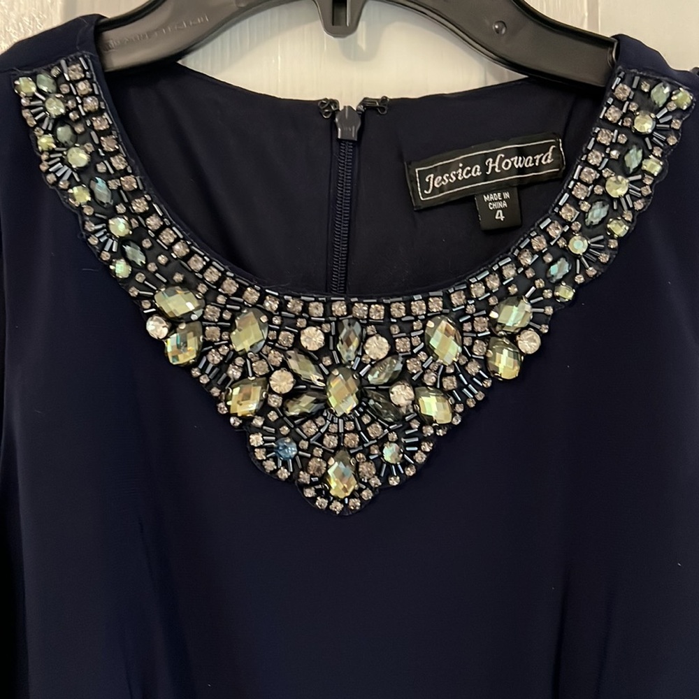 Navy Formal Dress - Picture 7 of 11